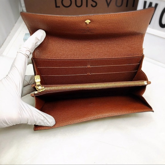 Sold! Louis Vuitton Sarah monogram long wallet - Picture 7 of 12